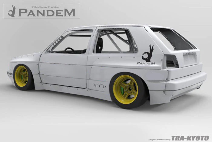 Rocket Bunny Pandem VW Golf (MK2) - Rear Over-Fenders (only) - 17090324