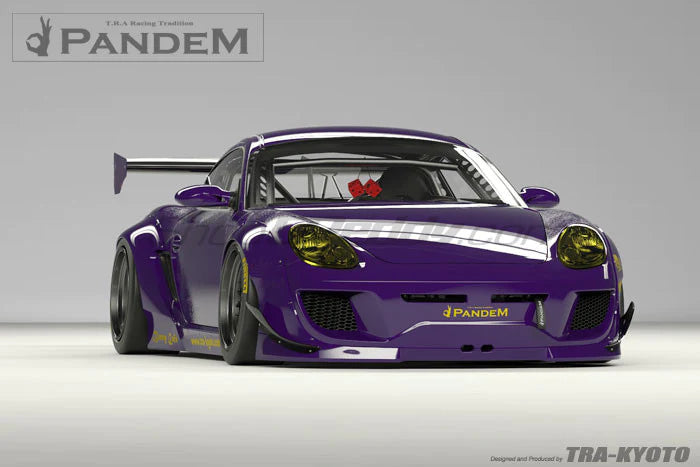 Rocket Bunny Pandem Porsche Cayman (V1) - Rear Canards (only) - 17090506