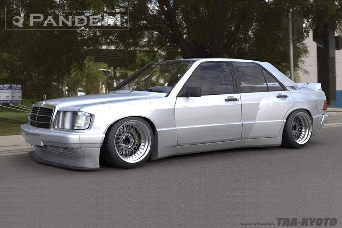 Rocket Bunny Pandem Mercedes Benz 190E (W201) 4door - Front Over-Fenders (only) - 17090703