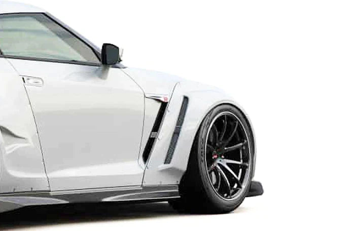 Rocket Bunny Pandem Nissan (R35) GT-R 2017-on GReddy Widebody Aero Kit - 17520251 = GReddy MY17 Rear Overfender Set (L&R) Only