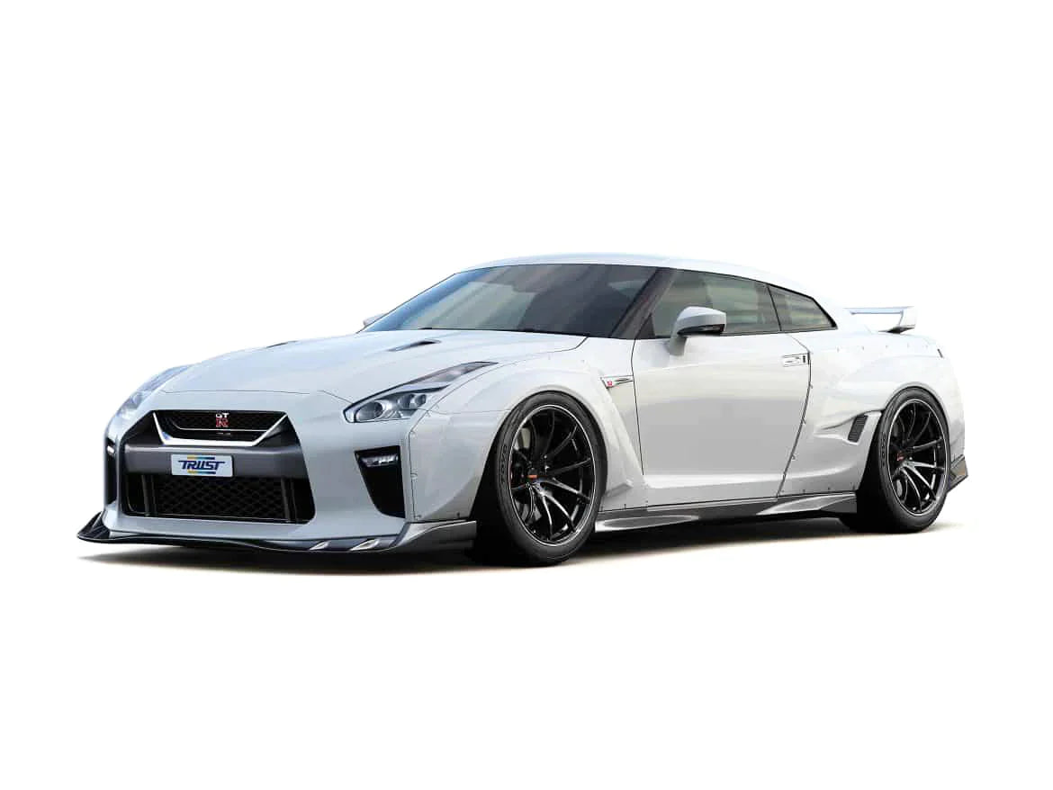 Rocket Bunny Pandem Nissan (R35) GT-R 2017-on GReddy Widebody Aero Kit - 17520251 = GReddy MY17 Rear Overfender Set (L&R) Only