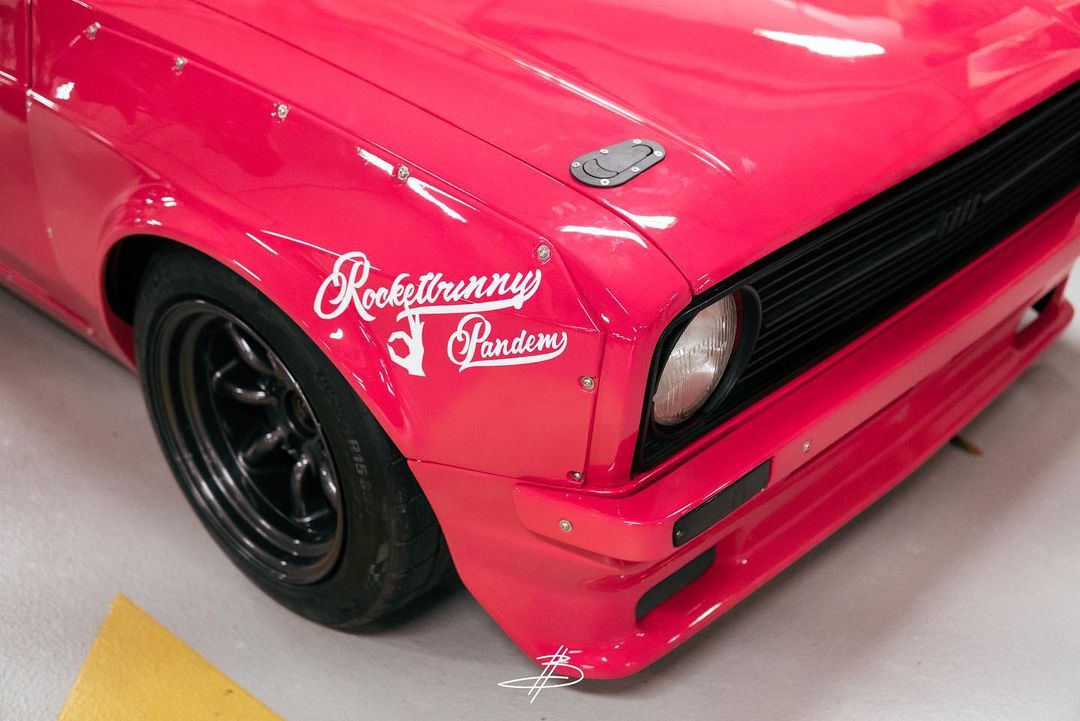 Rocket Bunny Pandem Ford Escort MK2 - Side