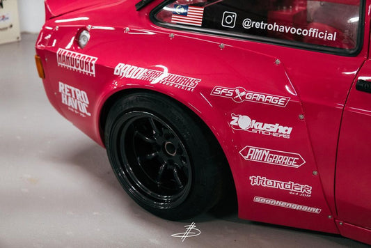 Rocket Bunny Pandem Ford Escort MK2 - Side