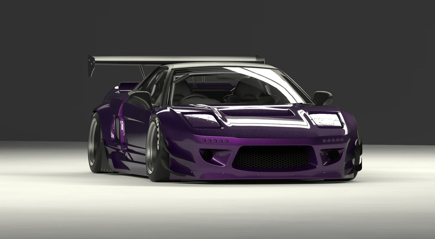 Rocket Bunny Pandem HONDA / ACURA 90-05 NSX WIDE BODY KIT w/ GT Wing
