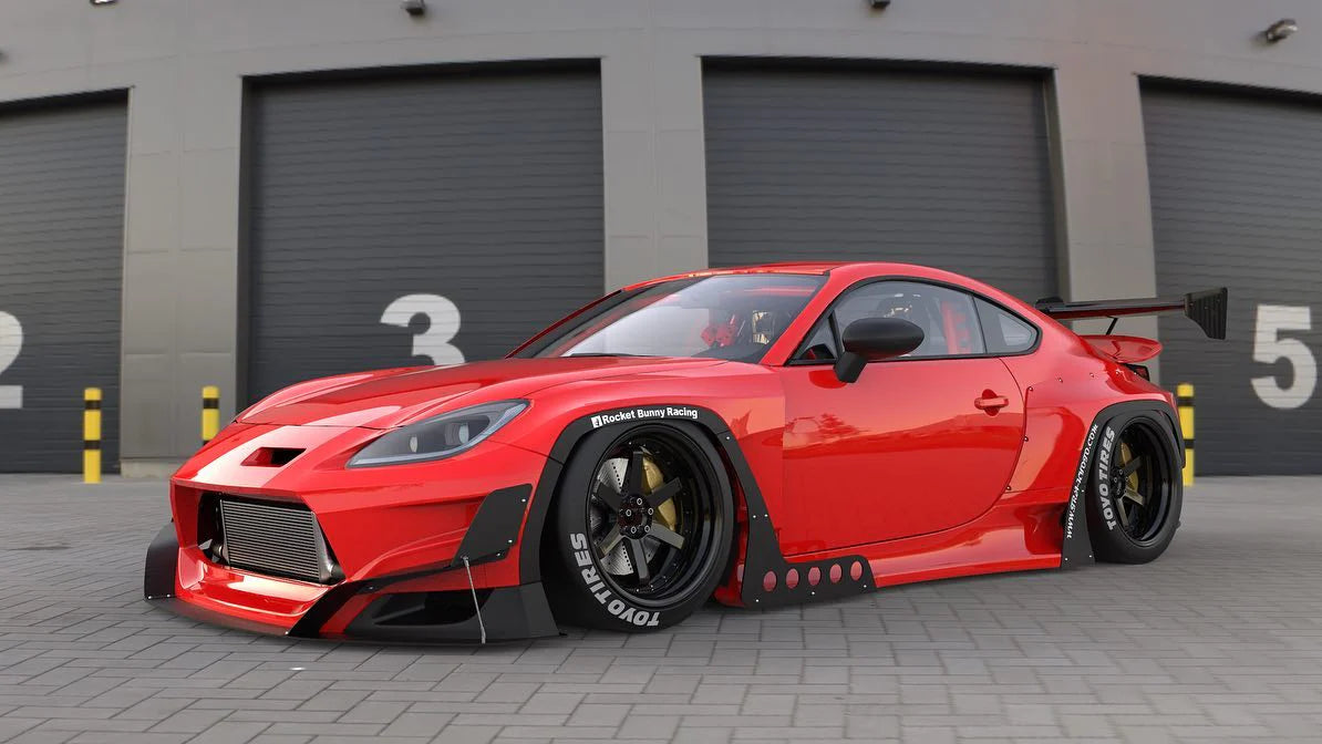 Rocket Bunny Pandem Toyota GR86 (ZN8) V1 (V1.5) Widebody Aero Kit - Complete Kit with V1 Wing - 66910871