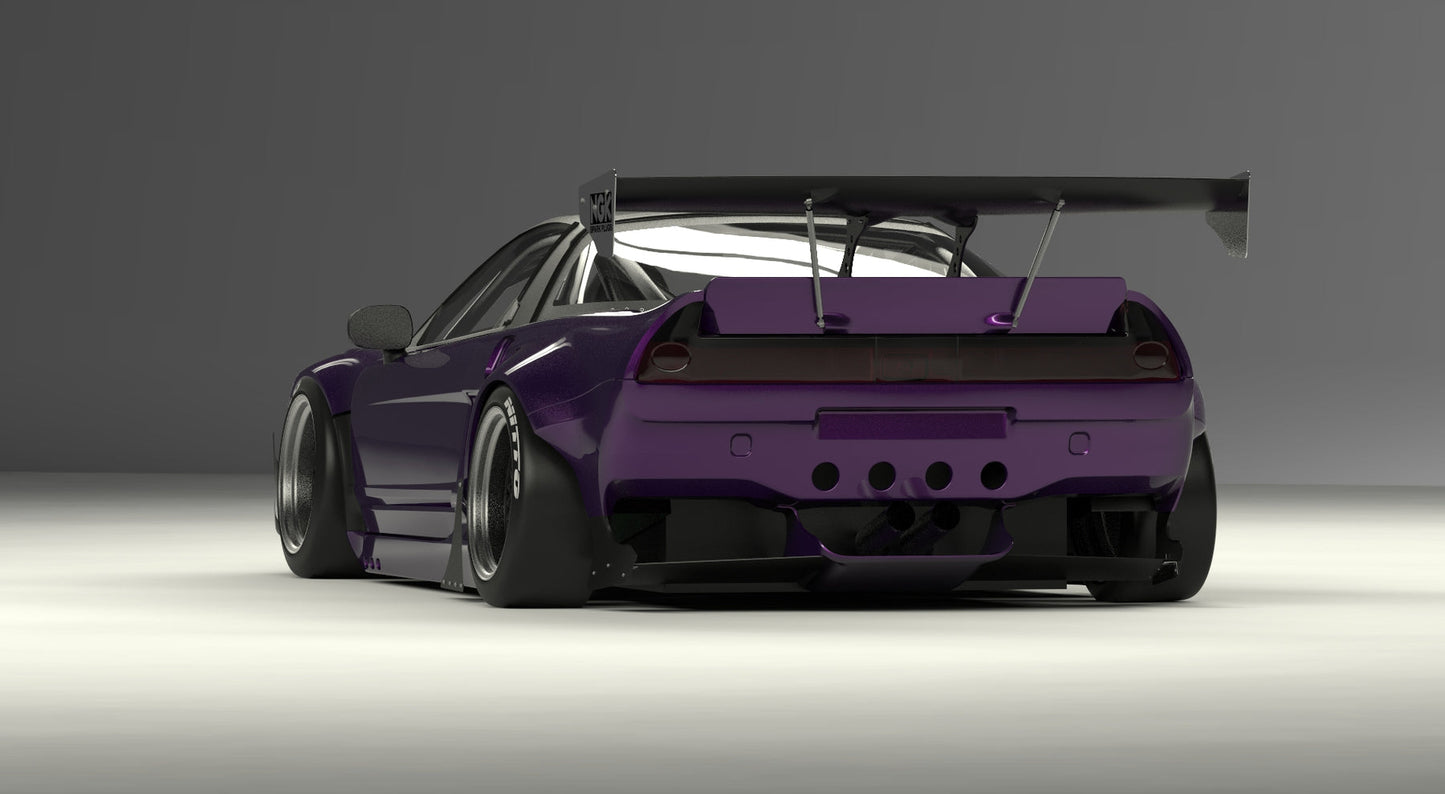 Rocket Bunny Pandem HONDA / ACURA 90-05 NSX WIDE BODY KIT w/ GT Wing