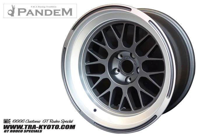Rocket Bunny Pandem 6666 Wheels - Gunmetal