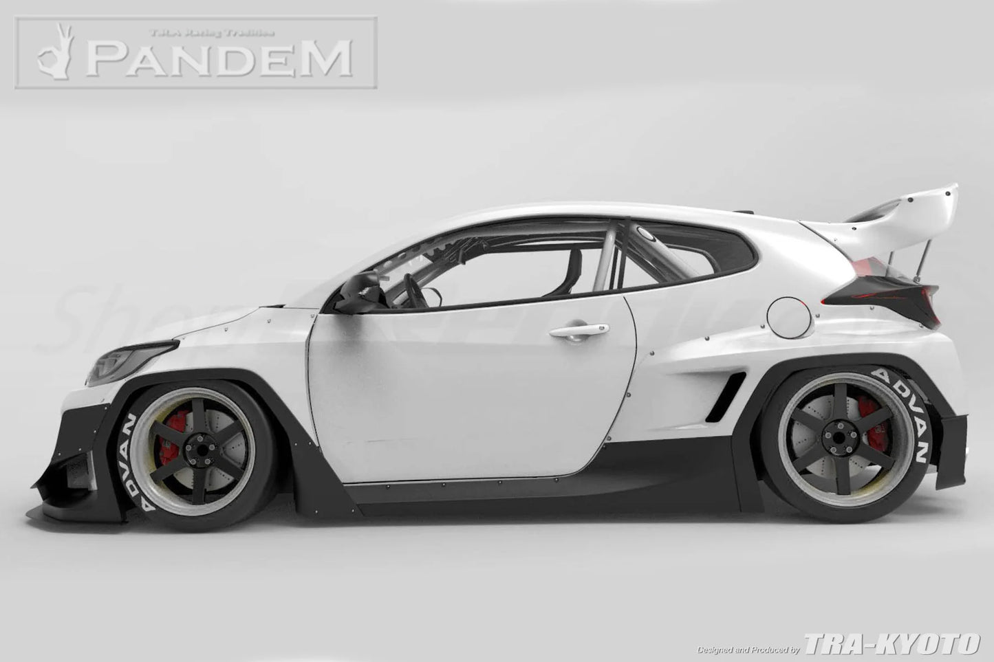 Rocket Bunny Pandem Toyota GR Yaris (XP210) - Side Skirts (only) - 66910204