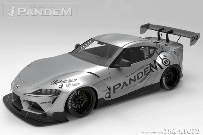 Rocket Bunny Pandem Toyota Supra (A90) V1 or V1.5 Widebody Aero Kit - Complete V1.5 Kit with GT Wing - 66910410