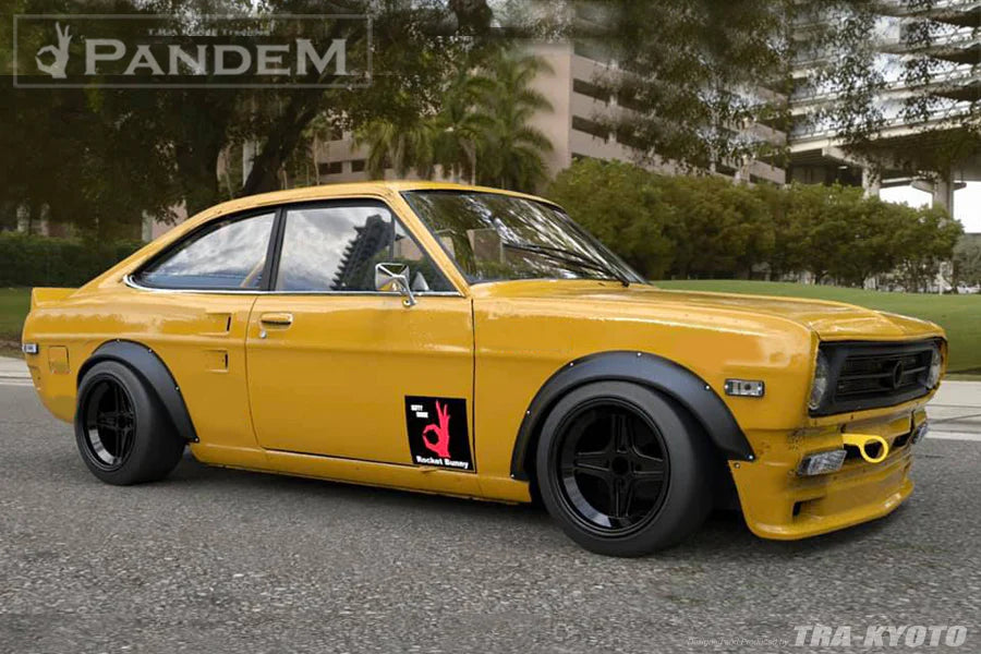 Rocket Bunny Pandem Datsun B110 Sunny Coupe - Rear Over-Fenders (only) - 66920113
