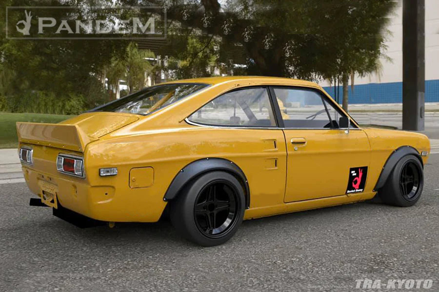 Rocket Bunny Pandem Datsun B110 Sunny Coupe - Front Over-Fenders (only) - 66920112