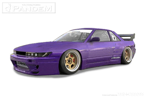 Rocket Bunny Pandem PS13 Silvia Aero (V3)- Nissan Silvia Coupe - Rear Bumper (only) - 66920286