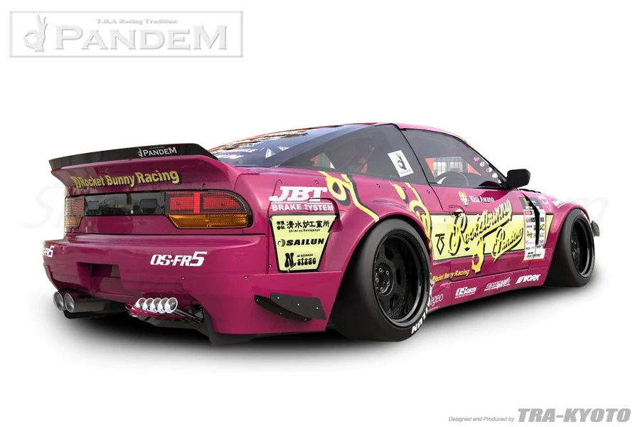 Rocket Bunny Pandem RPS13 Aero (V3) - Nissan 180SX (240SX) HB - Rear Wing Extension (only) - 66920374