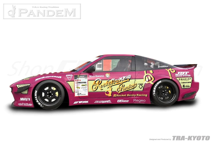 Rocket Bunny Pandem RPS13 Aero (V3) - Nissan 180SX (240SX) HB - Front Bumper (only) - 66920361
