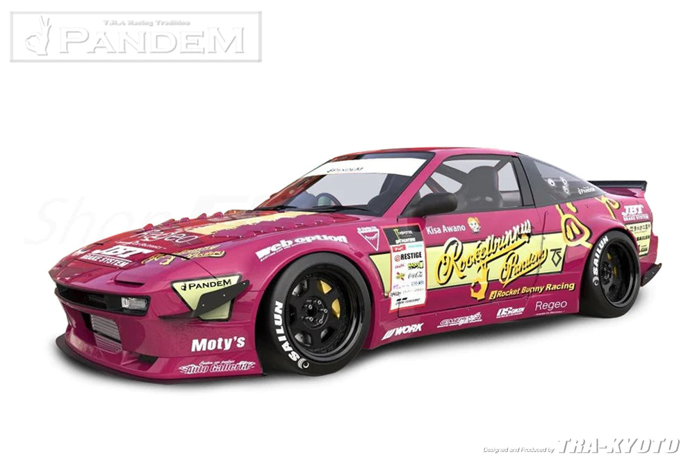 Rocket Bunny Pandem RPS13 Aero (V3) - Nissan 180SX (240SX) HB - Front Bumper (only) - 66920361