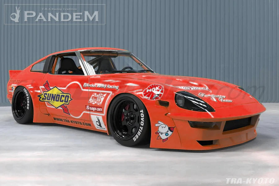 Rocket Bunny Pandem Datsun 280ZX (S130) - Front Bumper middle Spoiler (only) - 66920422