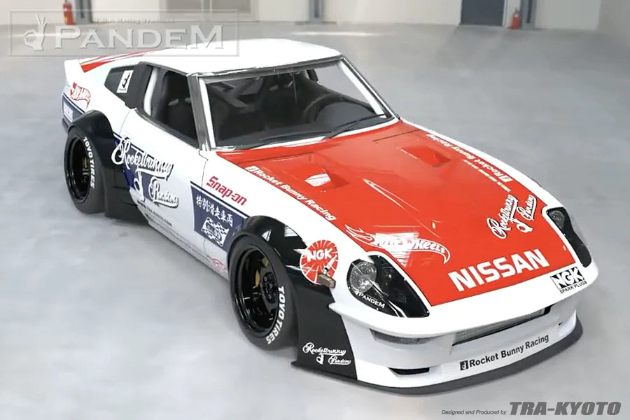 Rocket Bunny Pandem Datsun 280ZX (S130) - Front Bumper middle Spoiler (only) - 66920422