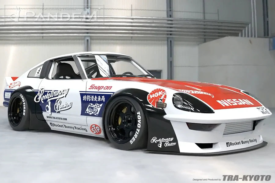 Rocket Bunny Pandem Datsun 280ZX (S130) - Front Splitter bottom (only) - 66920430