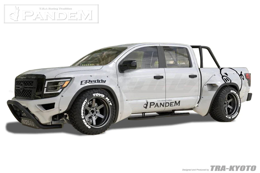 Rocket Bunny Pandem Nissan Titan - Front Bumper Side (only) - 66920451