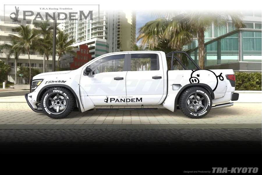 Rocket Bunny Pandem Nissan Titan - Front Bumper Center (only) - 66920452