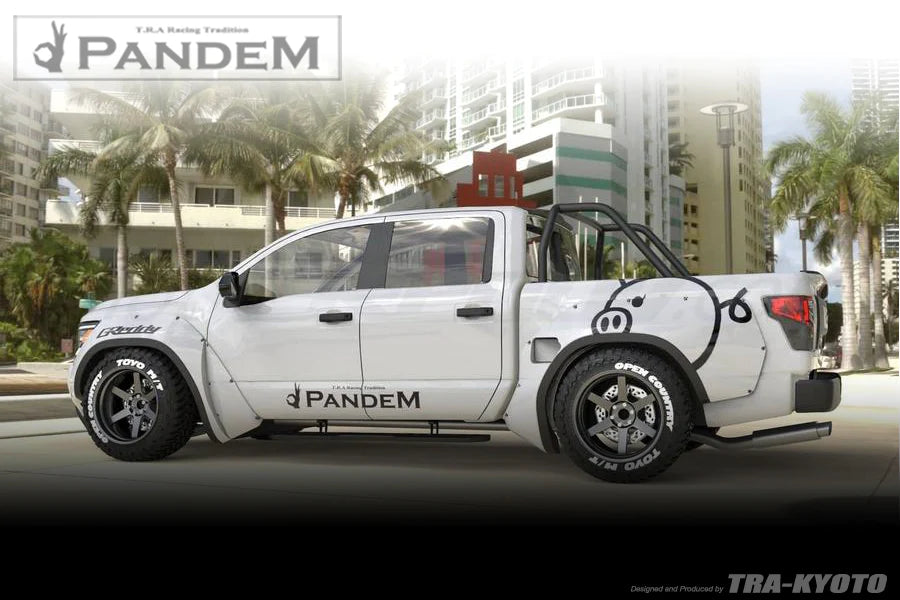 Rocket Bunny Pandem Nissan Titan - Side Plates (only) - 66920453