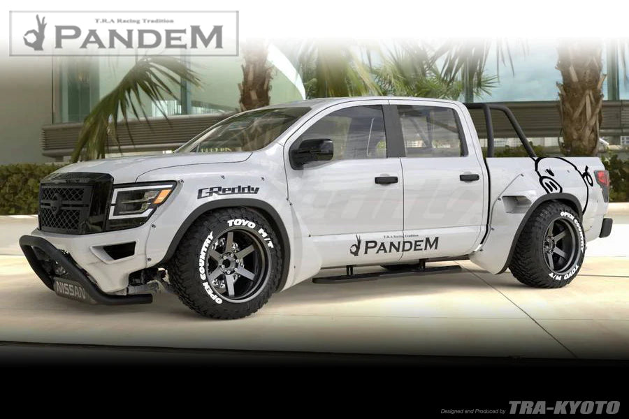 Rocket Bunny Pandem Nissan Titan - Front Bumper Side (only) - 66920451