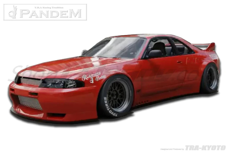 Rocket Bunny Pandem Nissan Skyline GT-R (R33) - Front Lip Spoiler (only) - 66920662