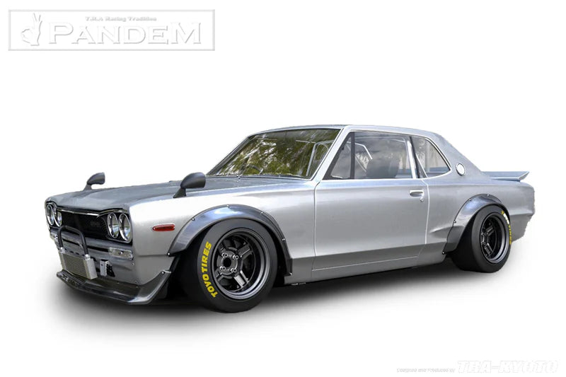 Rocket Bunny Pandem Nissan Hakosuka - KPGC-10 Hakosuka Full Kit - Carbon