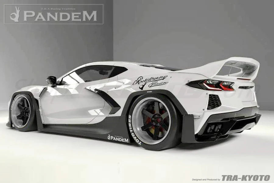 Rocket Bunny Pandem Chevrolet C8 Corvette Coupe - Front Lip Spoiler (only) - 66980801