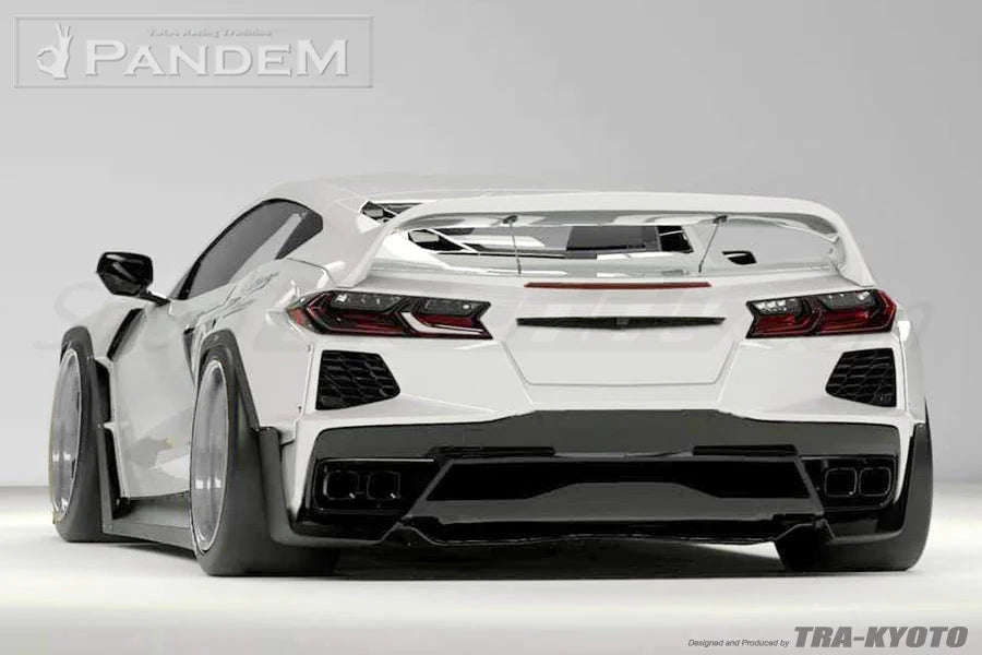 Rocket Bunny Pandem Chevrolet C8 Corvette Coupe - Side Skirt (only) - 66980802