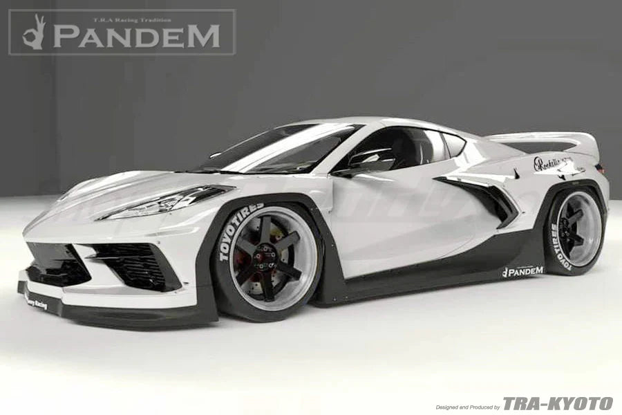 Rocket Bunny Pandem Chevrolet C8 Corvette Coupe - Complete C8 Widebody Aero Kit - 66980800