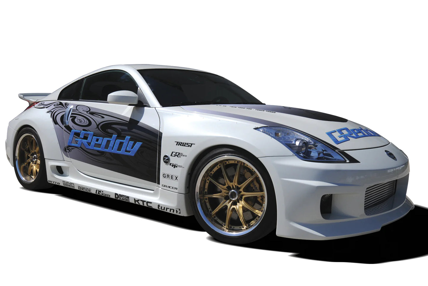 Rocket Bunny Pandem JDM GReddy GRacer Full Over-Fender Aero Kit - GReddy Z33 Full Aero Body Kit (F,S,R)