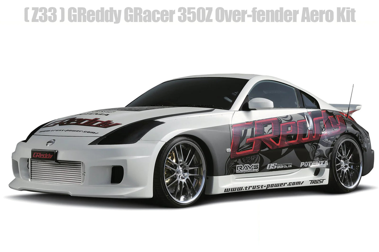 Rocket Bunny Pandem JDM GReddy GRacer Full Over-Fender Aero Kit - GReddy Z33 Full Aero Body Kit (F,S,R)