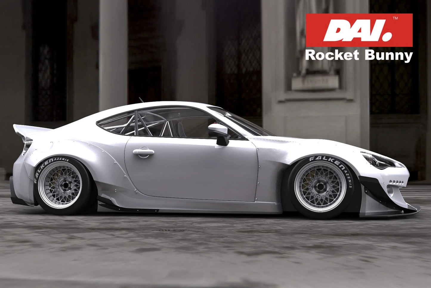Rocket Bunny Pandem (V2) - Subaru BRZ (ZN6) - Complete Widebody Aero Kit (with V2 wing) - 17010225