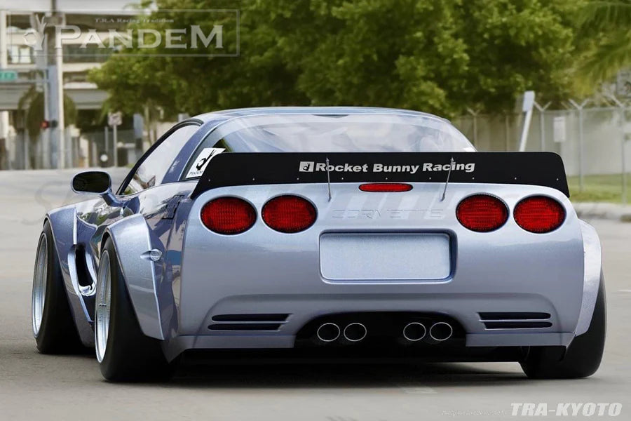 Rocket Bunny Pandem Chevrolet C5 Corvette - Pandem C5 Rear Over-Fenders (FRP) 66980907