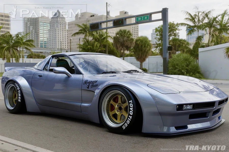 Rocket Bunny Pandem Chevrolet C5 Corvette - Pandem C5 Side Skirts (FRP) 66980905