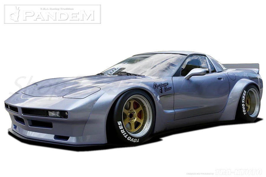 Rocket Bunny Pandem Chevrolet C5 Corvette - Pandem C5 Side Skirts (FRP) 66980905