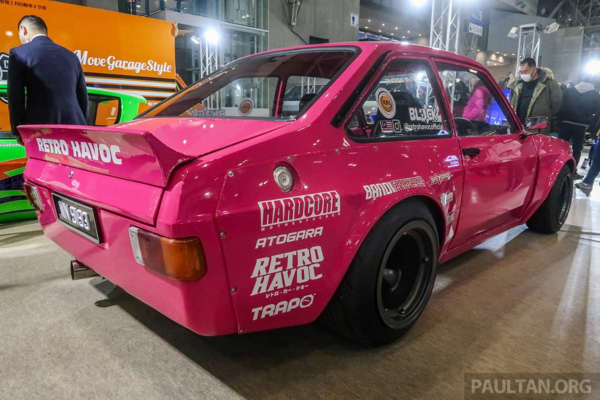 Rocket Bunny Pandem Ford Escort MK2 - Side