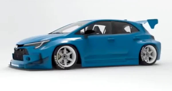 Rocket Bunny Pandem Toyota GR Corolla Widebody Aero Kit with wing - 66910220