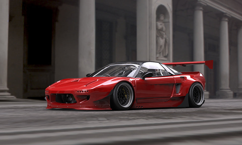 Rocket Bunny Pandem HONDA / ACURA 90-05 NSX WIDE BODY KIT w/ GT Wing