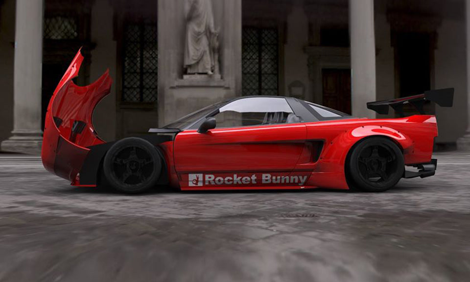 Rocket Bunny Pandem HONDA / ACURA 90-05 NSX WIDE BODY KIT w/ GT Wing