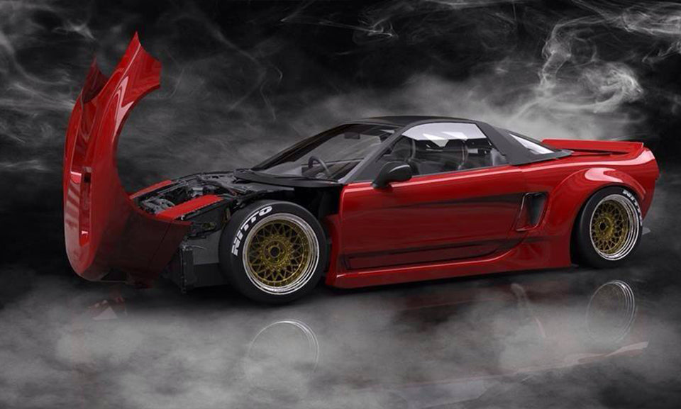Rocket Bunny Pandem HONDA / ACURA 90-05 NSX WIDE BODY KIT w/ GT Wing