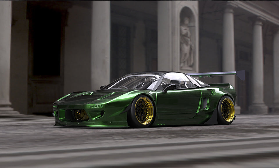 Rocket Bunny Pandem HONDA / ACURA 90-05 NSX WIDE BODY KIT w/ GT Wing