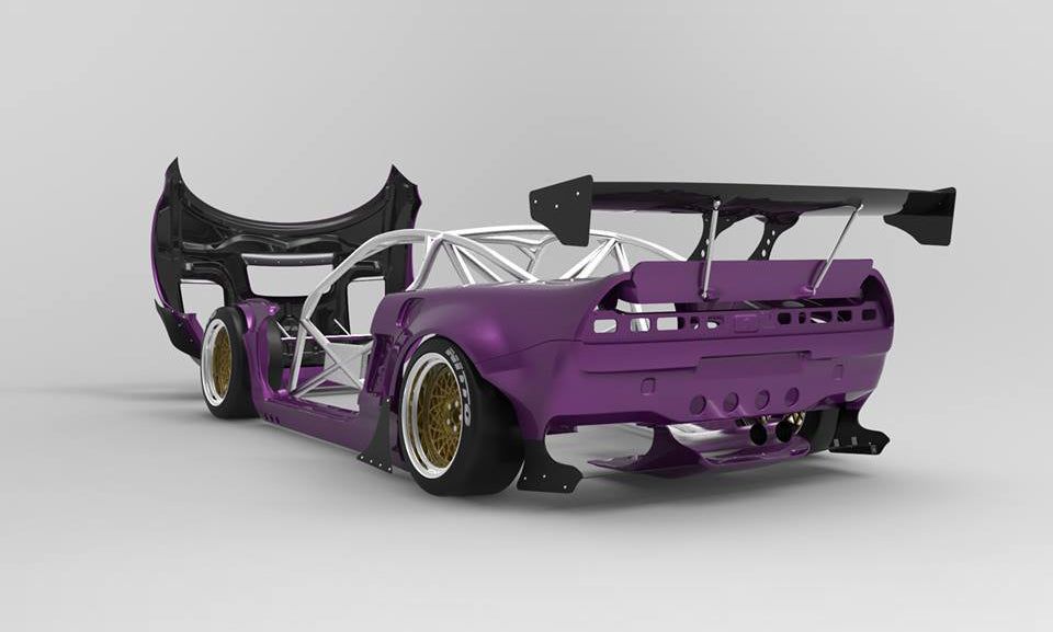 Rocket Bunny Pandem HONDA / ACURA 90-05 NSX WIDE BODY KIT w/ GT Wing