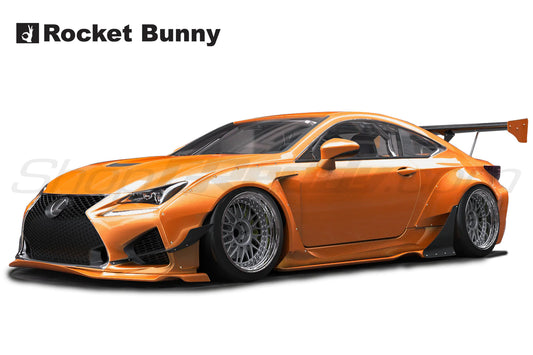 Rocket Bunny Pandem (V1)- Lexus RCF - Complete Widebody Aero Kit (with wing) - 17010251