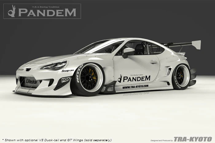 Rocket Bunny Pandem Toyota GT86 Subaru BRZ (ZN6) - V3/3.5 Rear Fenders (only) +90mm - 17010279