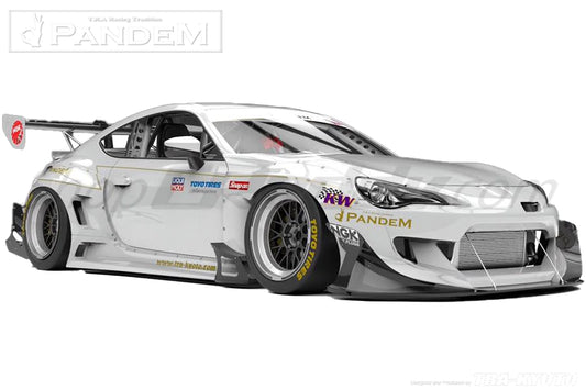 Rocket Bunny Pandem Toyota 86 / Scion FR-S / Subaru BRZ (ZN6) - V3/3.5 Front Bumper (only) with integrated fender extensions - 17010271