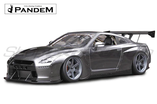 Rocket Bunny Pandem Nissan GT-R (R35) V2 & V2.5 - FRP Side Skirts (only) - 17020607