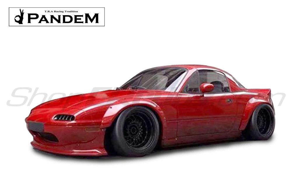 Rocket Bunny Pandem - Mazda Miata (NA) - Complete Widebody Aero Kit (with V1 wing) - 17040220