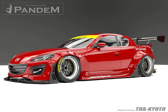 Rocket Bunny Pandem Mazda RX8 (SE3P) - RX8 Rear "Ducktail" Wing (only) - 17040410